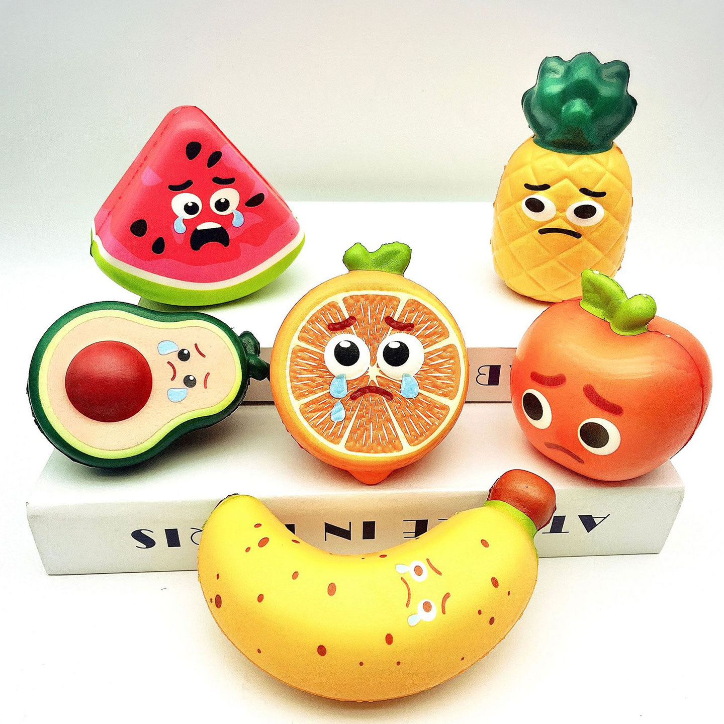 Squishy仿真水果创意diy搞怪食玩