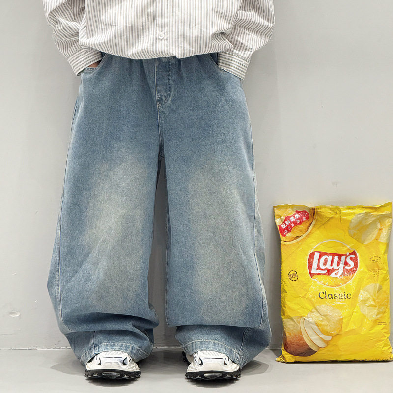 宝多童装男童牛仔裤2025新款秋季秋装裤子春秋款男孩秋装100-180