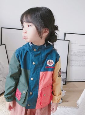 秋季新品面包胖纸超人风衣双层