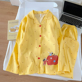 直播爆款 云朵棉睡衣女春秋季 套装 家居服女士新款 长袖