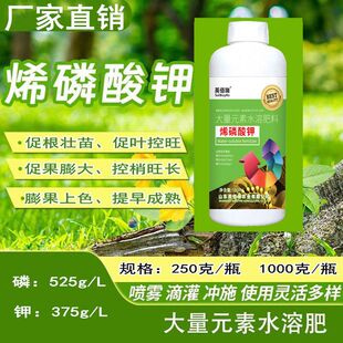稀磷酸钾控旺烯磷酸钾叶面肥希磷控梢杀菌防病油菜高磷高钾水溶肥