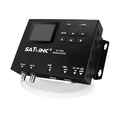 SATLINK ST-7632 DVB-T ISDB-T DVB-C Modulator电视射频调制器
