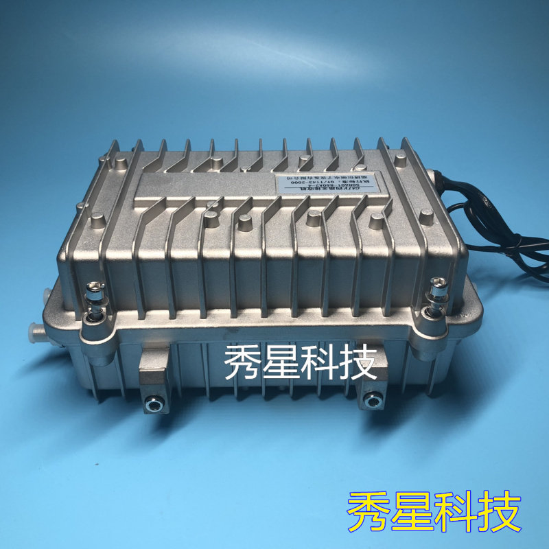 时捷4路有线电视光接收机860M线CATV光端机光纤野外系统超低光网