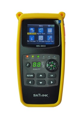 SATLINK WS-6933 DVB-S2 WS6933 Satellite Finder寻星仪调星仪