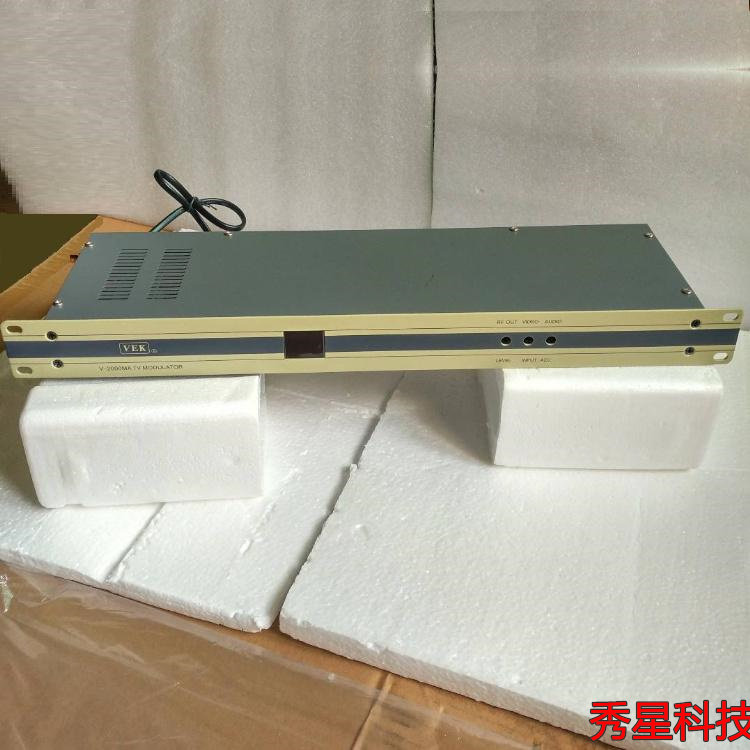 VEK-2000MA中频固定邻频调制器中频处理有线电视前端酒店转换器