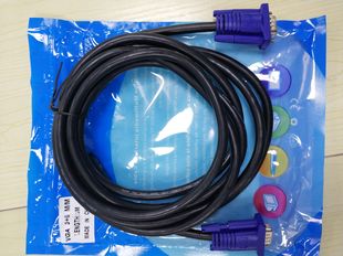 冲钻VGA3+6电脑显示器线连接电脑显示屏连接线1.5 3 5 10 15 20米
