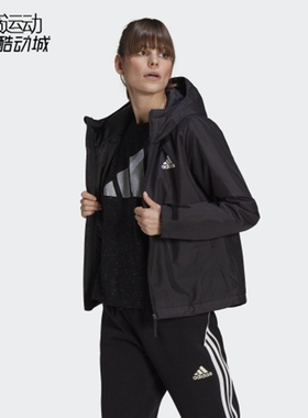 阿迪达斯女休闲连帽棉服GN3237-3238-HG6006-H65753-48582-GM4345