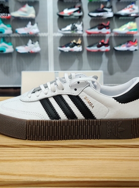 Adidas阿迪达斯女子厚底增高休闲复古板鞋AQ1134 B28156 EF4965