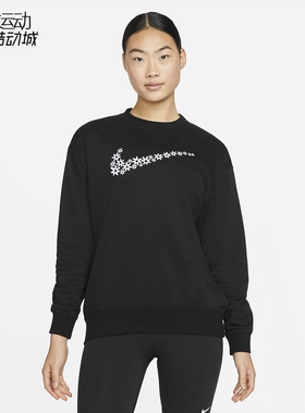 Nike/耐克女新款加绒保暖运动休闲套头卫衣 CZ4023-DM6310-DV8019