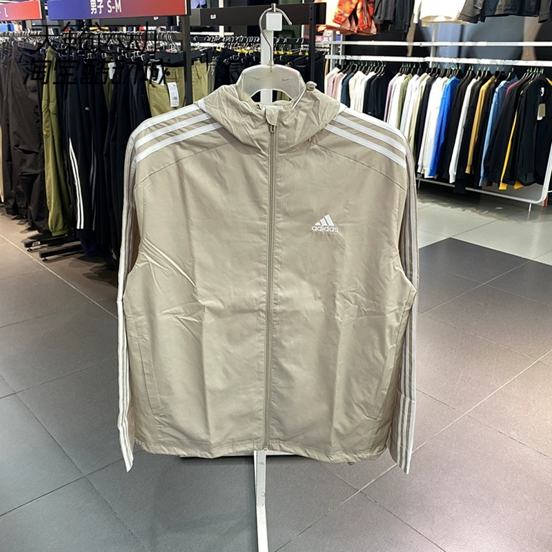 Adidas阿迪达斯外套男子训练防风透气运动服夹克IC6712-IJ8693