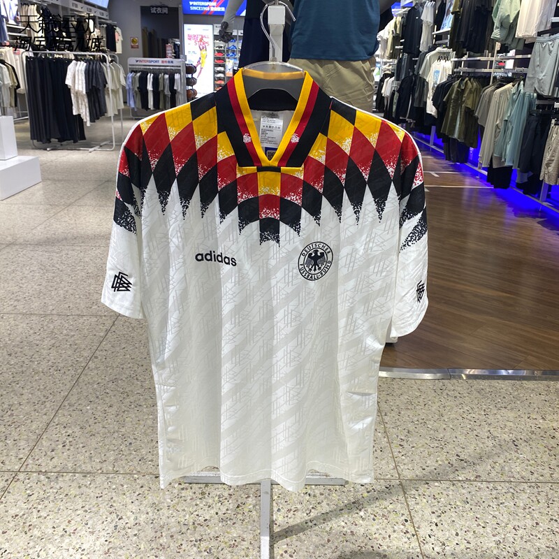 Adidas阿迪达斯男士德国1994世界杯运动球衣短袖T恤JN3705-JZ6941