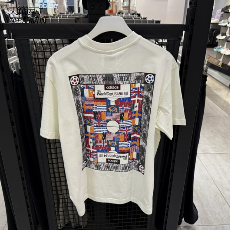 Adidas阿迪达斯三叶草男圆领短袖图片