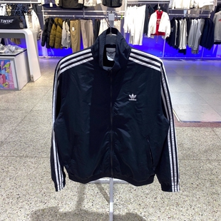 Adidas阿迪达斯三叶草男运动休闲立领夹克外套KB2466-JY1328-1333