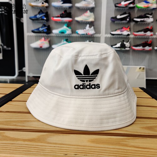 Adidas阿迪达斯三叶草盆帽透气