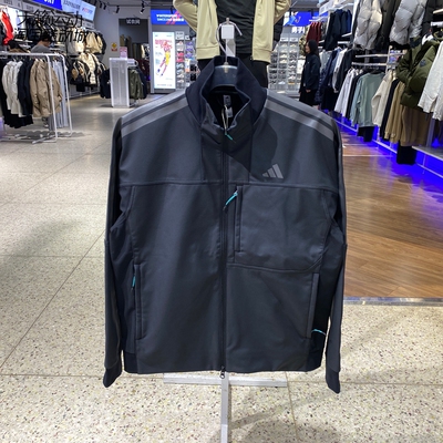 Adidas/阿迪达斯男加绒立领外套