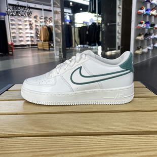 Nike/耐克AIR FORCE GS空军一号女童运动低帮复古休闲板鞋 FZ2008