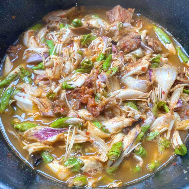 白露花云南特产大白花野菜正宗野生百花菜可炒凉拌山货焯水菜山货