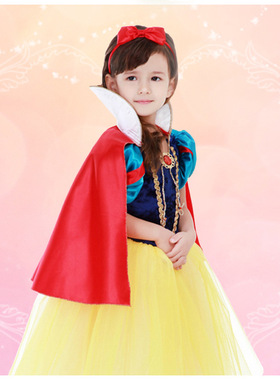 baby girls snow white princess dress Christmas party costume