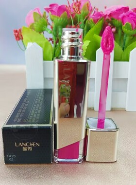 蓝秀鎏金溢彩液体唇膏口水润保湿大红色持久保湿不沾杯唇釉唇蜜