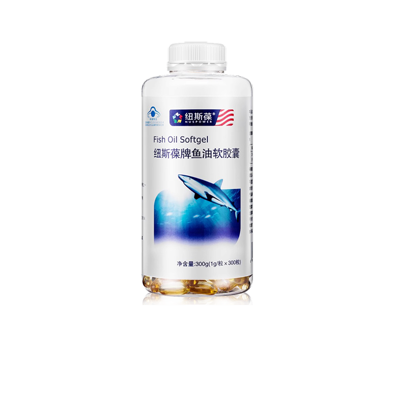 纽斯葆鱼油软胶囊1000mg*300粒
