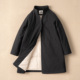 西河自制2026春新品 纯棉3M新雪丽简约休闲中长棉服棉衣加厚外套女
