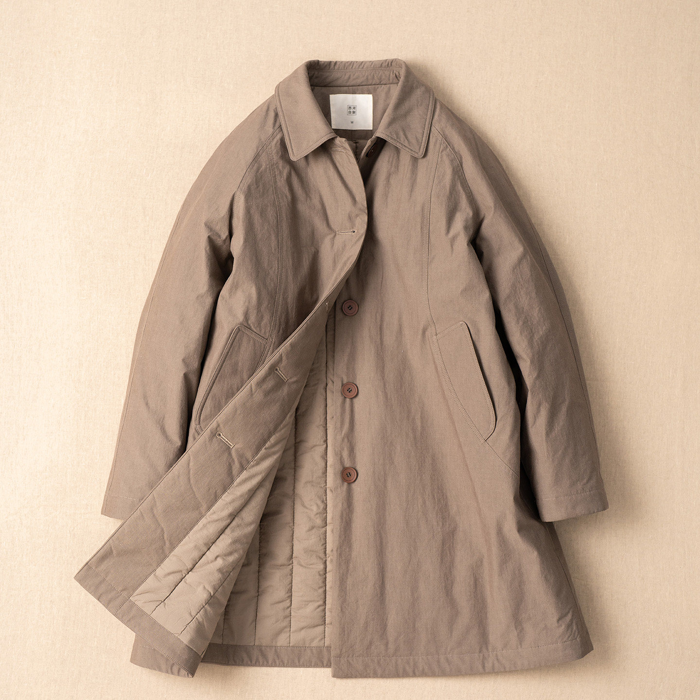 西河自制2026春新品两色纱线双色色织精密纯棉夹棉棉服中长外套女,女装/女士精品,风衣,淘宝优惠券,粉丝福利购,淘宝优惠卷