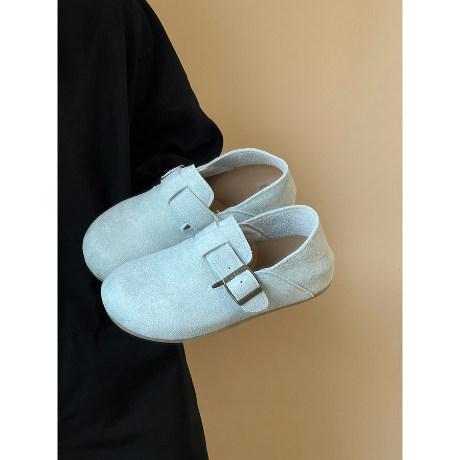 路十三港风全包博肯鞋女2026春季软底懒人一脚蹬单鞋百搭休闲鞋,女鞋,勃肯鞋/软木鞋,淘宝优惠券,粉丝福利购,淘宝优惠卷