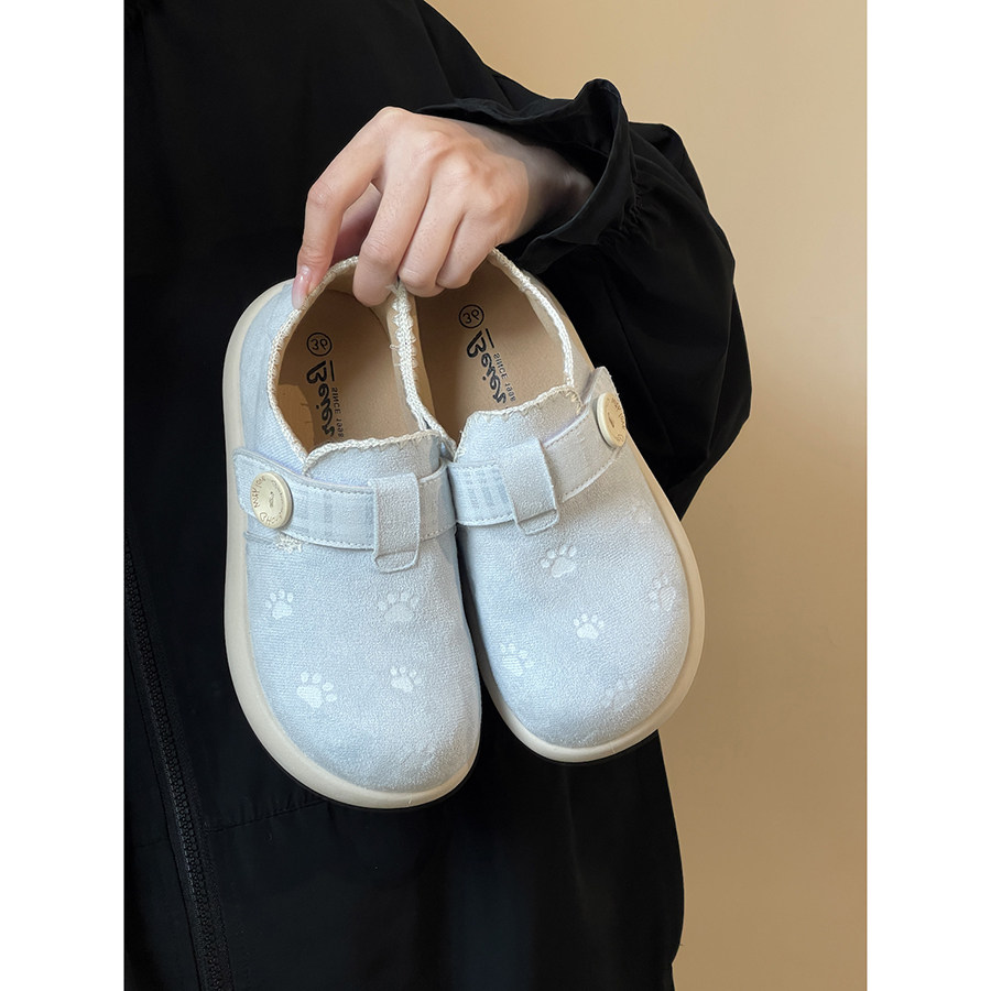 路十三可爱猫爪韩系女鞋2026春季爆款百搭ins~潮板鞋配裙子板鞋,女鞋,勃肯鞋/软木鞋,淘宝优惠券,粉丝福利购,淘宝优惠卷