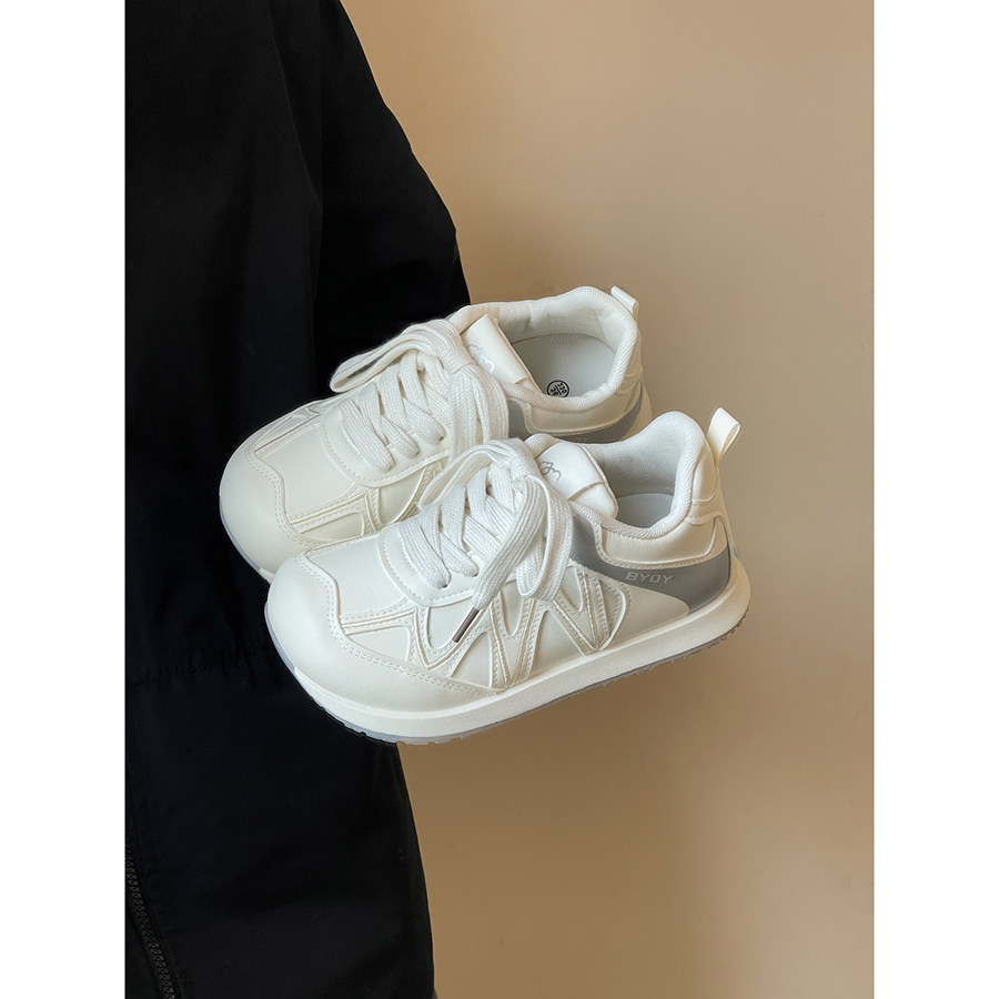 路十三休闲阿甘厚底女鞋2026春季新款校园学生百搭轻便运动小白鞋,女鞋,休闲板鞋,淘宝优惠券,粉丝福利购,淘宝优惠卷