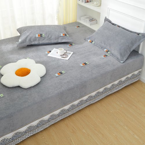 高档新中式简约雪尼尔四季通用防滑榻榻米床盖可机洗炕盖大炕垫子