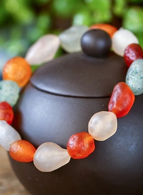 天然阿拉善戈壁玛瑙原