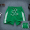 Green+green two-piece set of three pole shorts