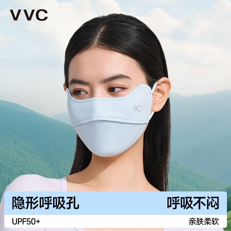 VVC防晒口罩女开车防风图片
