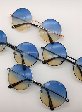 海洋片个性风圆框太子镜