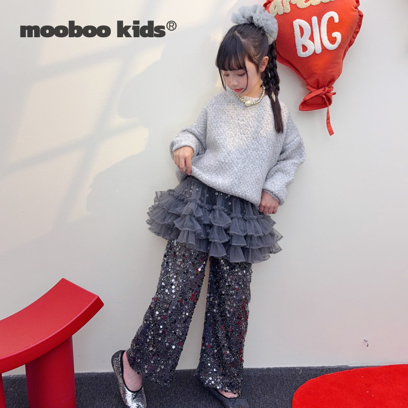 墨宝童装_羊驼毛灰色毛衣+蕾丝半裙屁帘+闪闪新年bi入灰亮片裤子,童装/婴儿装/亲子装,套装,淘宝优惠券,粉丝福利购,淘宝优惠卷