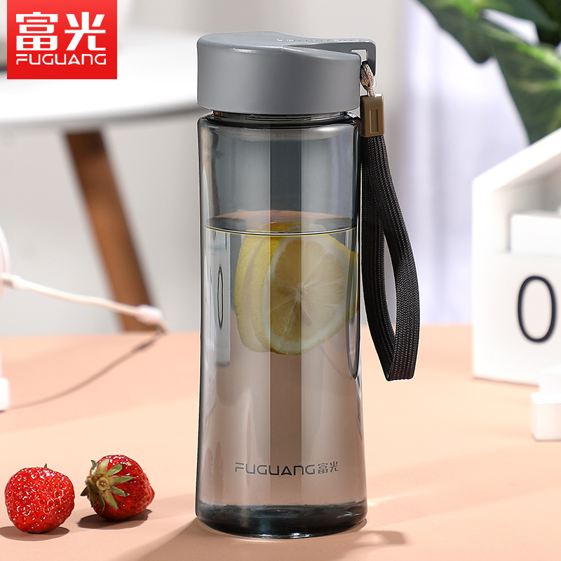 富光学生塑料水杯耐高温耐摔