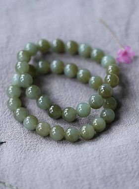 百花成蜜后和田玉新疆细腻手串