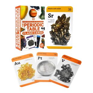Our World in Pictures The Periodic Table Flash Cards DK闪卡 元素周期表 儿童英语趣味科学 STEM思维培养读物 英文原版进口