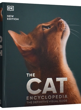DK 猫咪百科 The Cat Encyclopedia 猫的图解百科全书 新版 全彩精装大开本 科普读物 爱猫人士书籍 英文原版进口图书