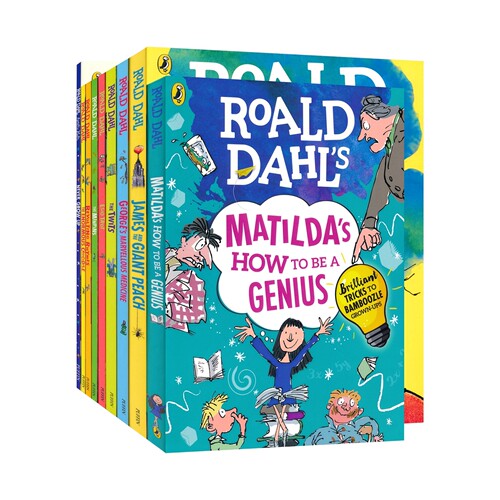 Roald Dahl Colour Edition The Twits James And The Giant Peach Esio Trot Matilda 罗尔德·达尔故事 儿童英语读物 英文原版