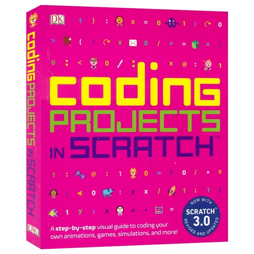 Coding Projects in Scratch DK儿童Scratch编程项目 百科科普读物 英文原版进口图书