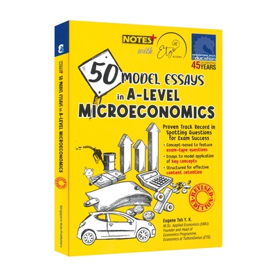 【自营】SAP NOTES+ 50 Model Essays In A-Level Microeconomics Notes+ 新加坡英语微观经济学 50 篇范文 高中英语写作 英文原版
