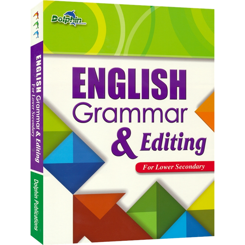 Dolphin English Grammar & Editing For Lower Secondary 新加坡英语语法与改错 初中低年级 英文原版进口图书