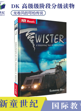 DK Reads Twister! Terrifying Tales Of Superstorms DK英语高阶分级读物 龙卷风的可怕传说 9岁+ 青少年课外读物 英文原版进口