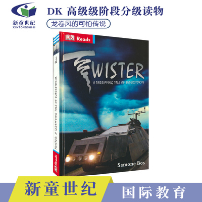 DK Reads Twister! Terrifying Tales Of Superstorms DK英语高阶分级读物 龙卷风的可怕传说 9岁+ 青少年课外读物 英文原版进口