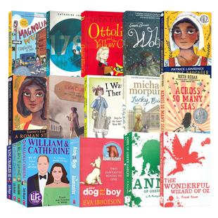 英文原版进口儿童图书 经典儿童文学 战争历史故事书 名人传记 绿野仙踪 幸运纽扣 绿山墙的安妮 章节小说