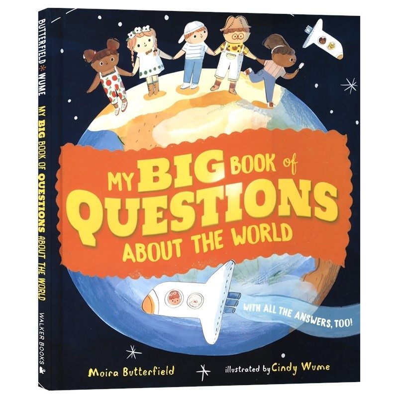 My Big Book Of Questions About World 关于世界 我的问题之书 精装问答百科 4-8岁 儿童科普读物 英文原版进口图书