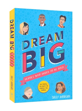 Dream Big Heroes Who Dared to Be Bold 远大梦想 敢为人先的英雄人物 励志桥梁书 人物传记故事书 少年课外读物 英文原版进口书