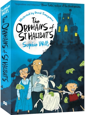The Orphans of St Halibut's 圣比目鱼的孤儿们 英文章节书 中学生课外阅读  搞笑荒诞 11岁+  英文原版进口图书