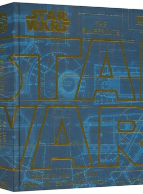 DK Star Wars The Blueprints 星球大战幕后的设计和艺术品 制作图纸 蓝图合集 卢卡斯影业官方授权 英文原版进口图书